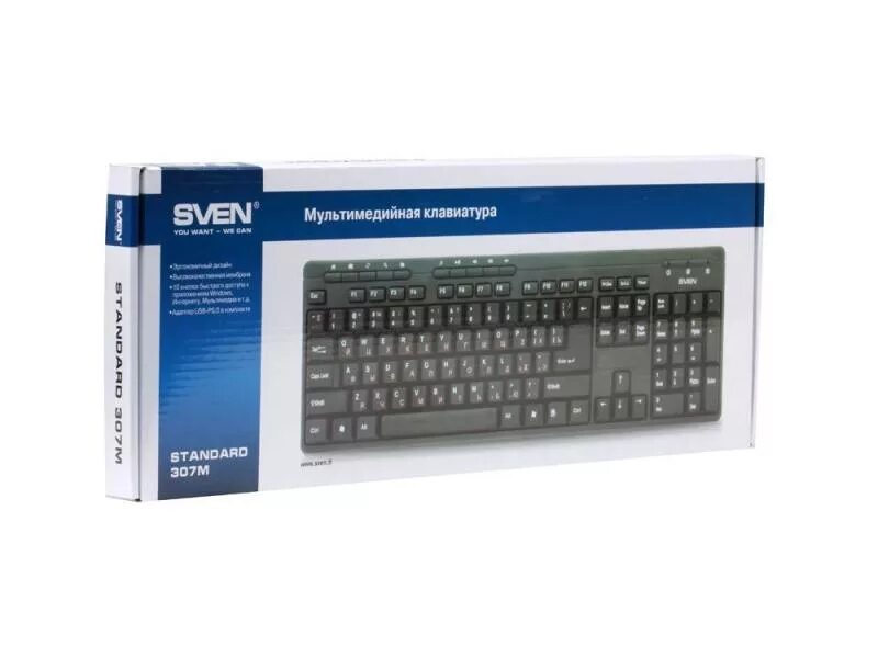 Sven клавиатура стандарт 307 м. Клавиатура Sven Standard 307m Black USB. Sven 307 Standard клавиатура. Клавиатура Sven s900a.