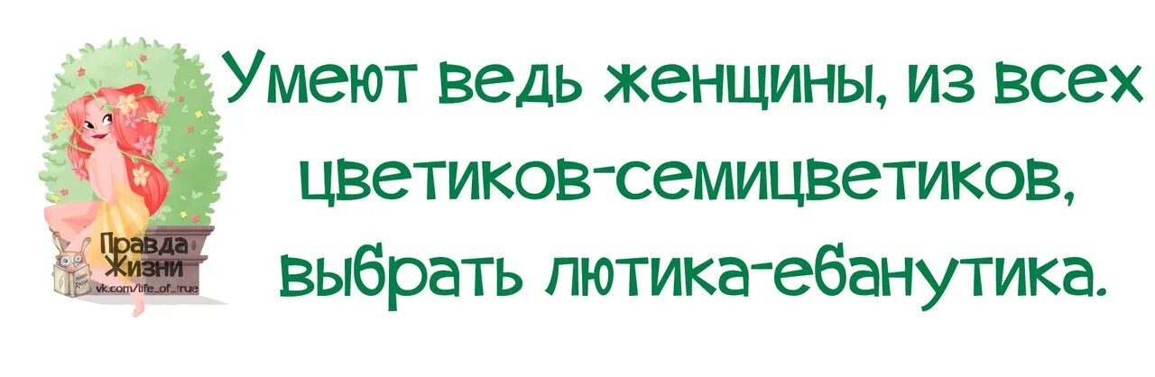 Ничего ведь не умею. Умеют женщины из всех цветиков семицветиков. лютика ебанутика. из всех цветиков семицветиков выбрать лютика. умеют ведь женщины из всех цветиков-семицветиков выбрать.