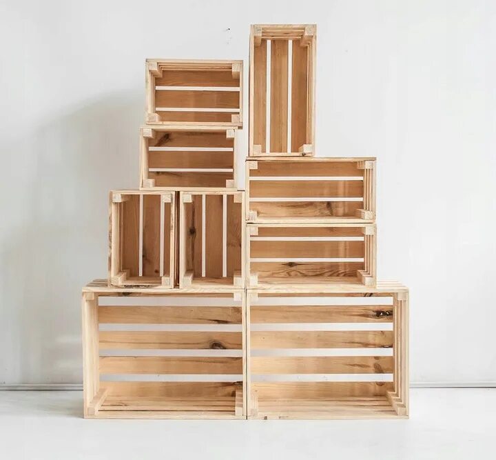 Мебельные ящики купить. Стеллаж деревянный с ящиками. Деревянные коробки для стеллажа. Мебель из деревянных ящиков. Стеллаж из дерева с ящиками.