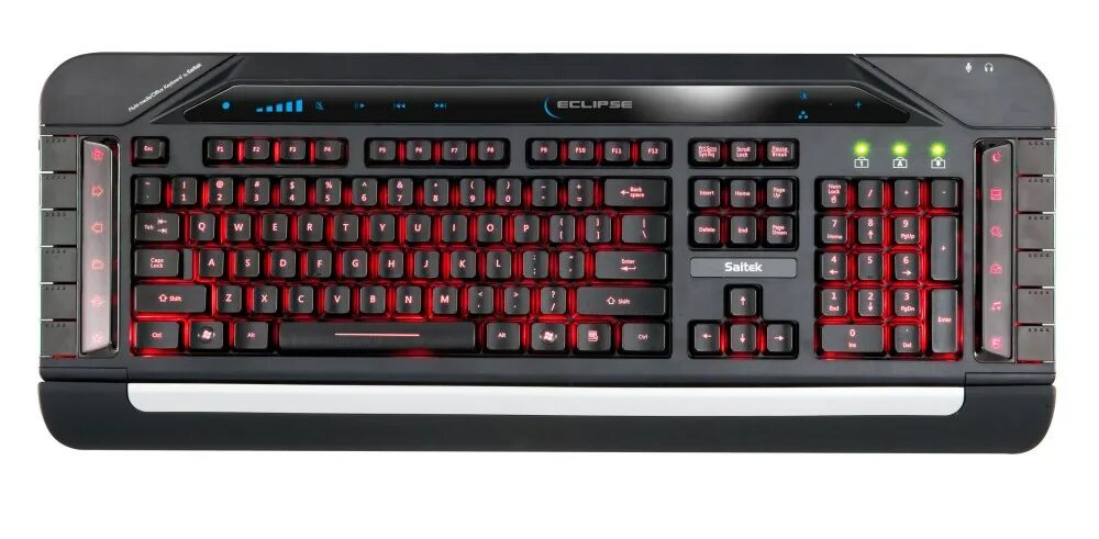 Мультимедиа клавиатура. Saitek eclipse ii. клавиатура saitek eclipse 2. клавиатура saitek eclipse ii black usb. клавиатура saitek eclipse black usb.