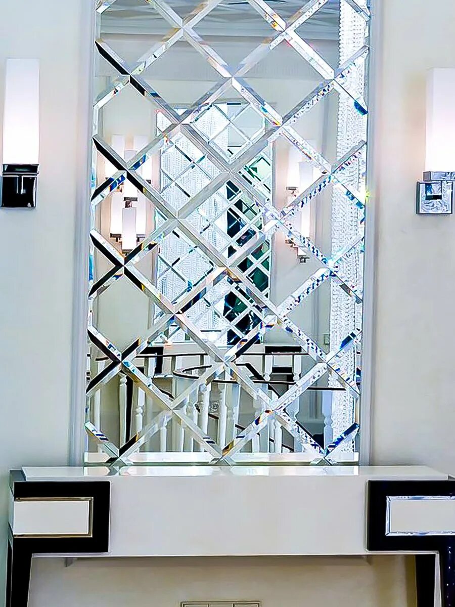 зеркальные примеры. зеркальные примеры. зеркальные примеры. алмазная гравировка с фацетом. зеркальная плитка на кухне.