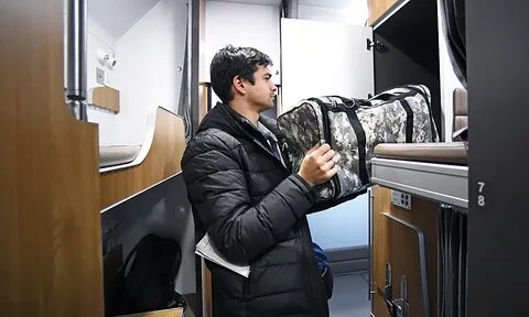 Какие чемоданы помещаются в поезд
