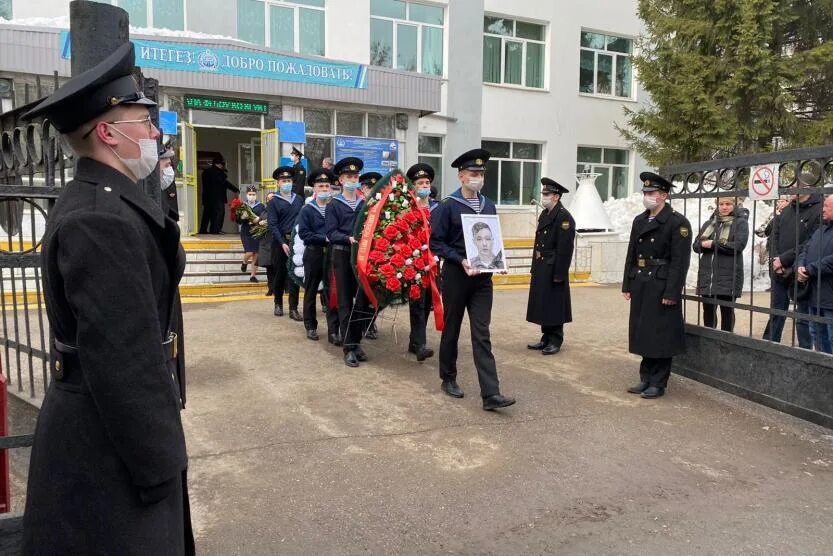 В Уфе простились с погибшим на Украине.