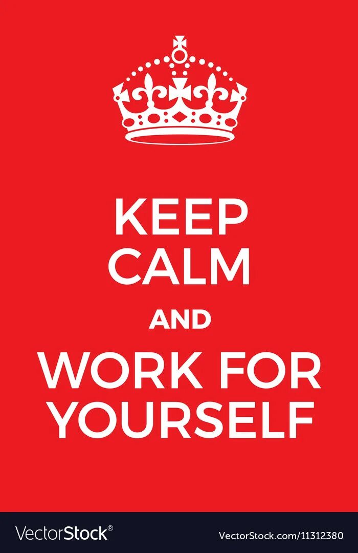 Keep calm and be. Keep calm and your work.