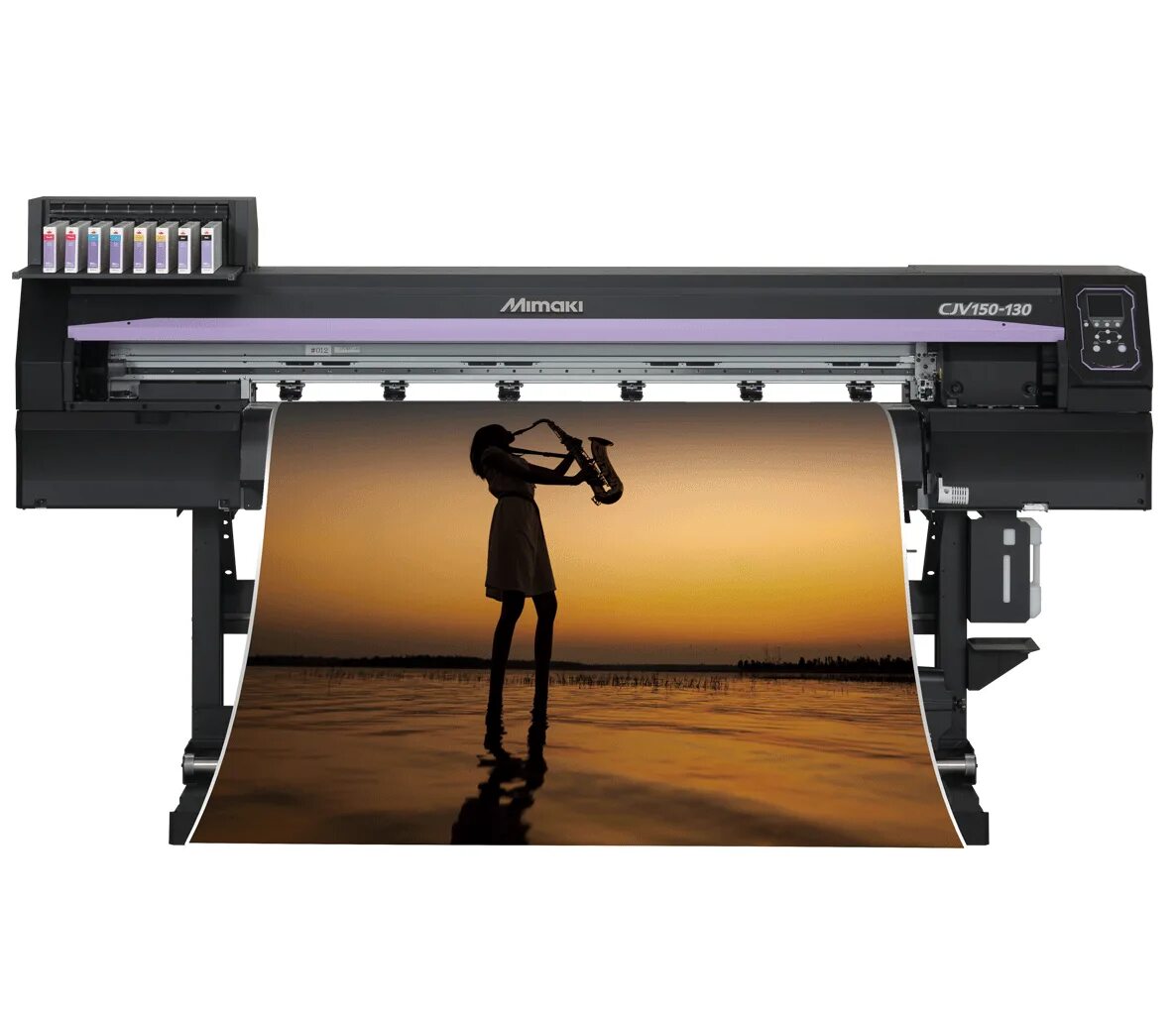 Установить плоттер. Mimaki cjv150-160. сольвентный плоттер mimaki cjv150-160. mimaki cjv-150. широкоформатный принтер mimaki.