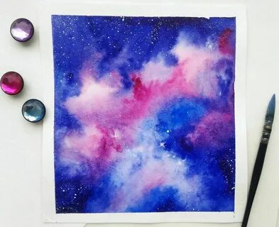 Как красиво нарисовать космос