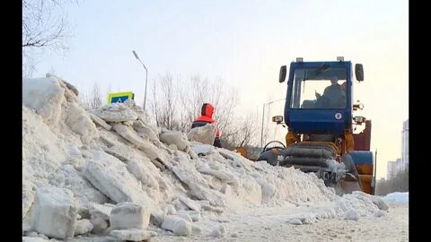Куда увозят снег