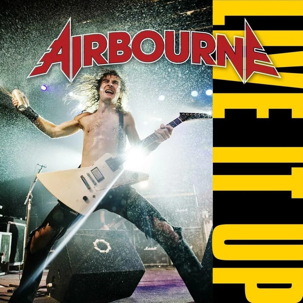 Live it up 2. Airbourne Live. Airbourne Live it up. Airbourne Black Dog Barking обложка.