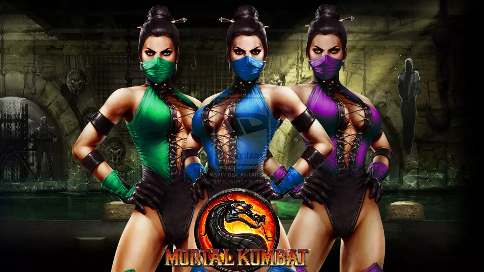 Мортал комбат Китана и Джейд. Mortal Kombat 9 (2011) Джейд.