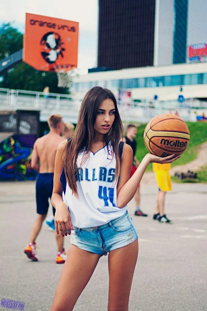 Girls with balls