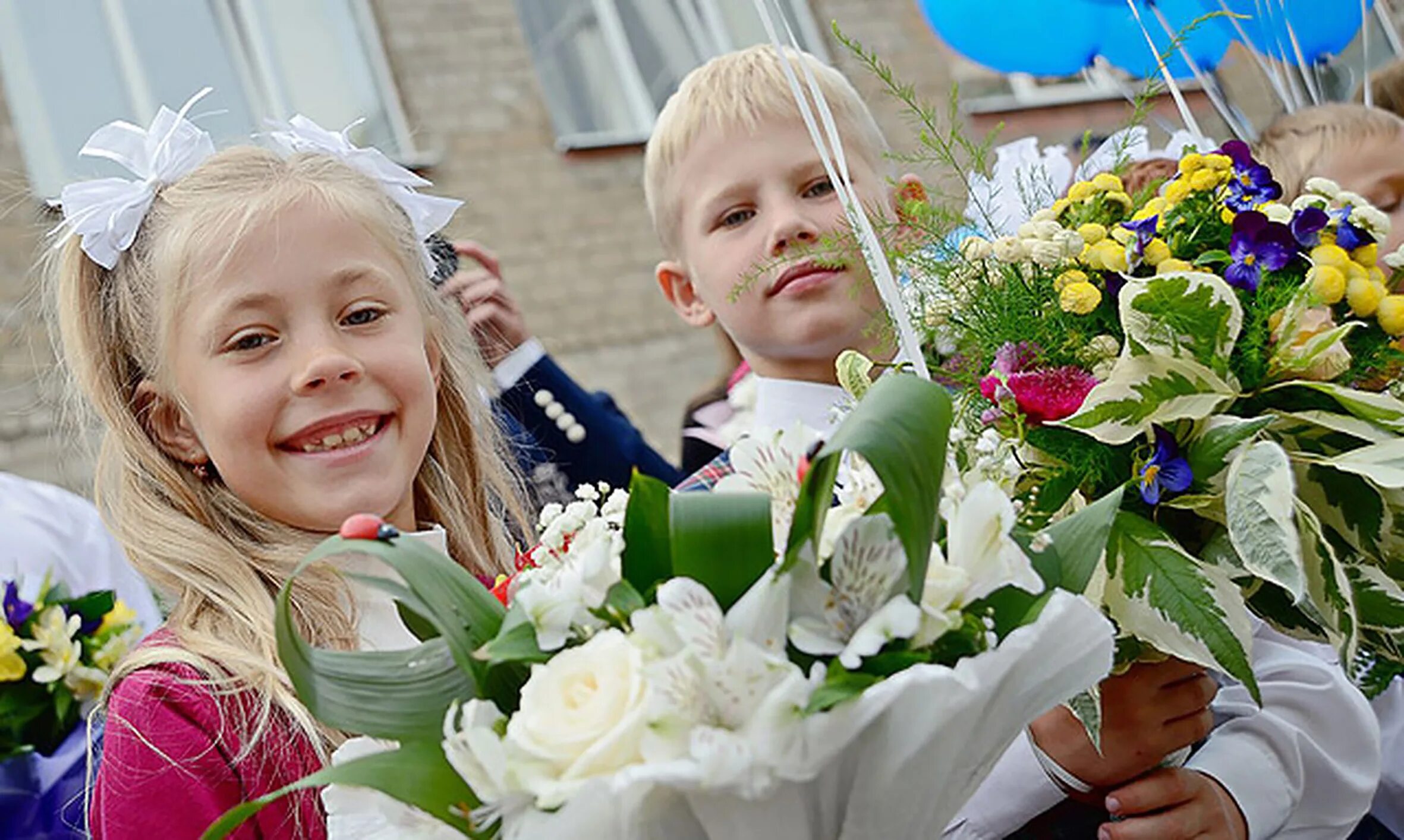 ученик на первое сентября.