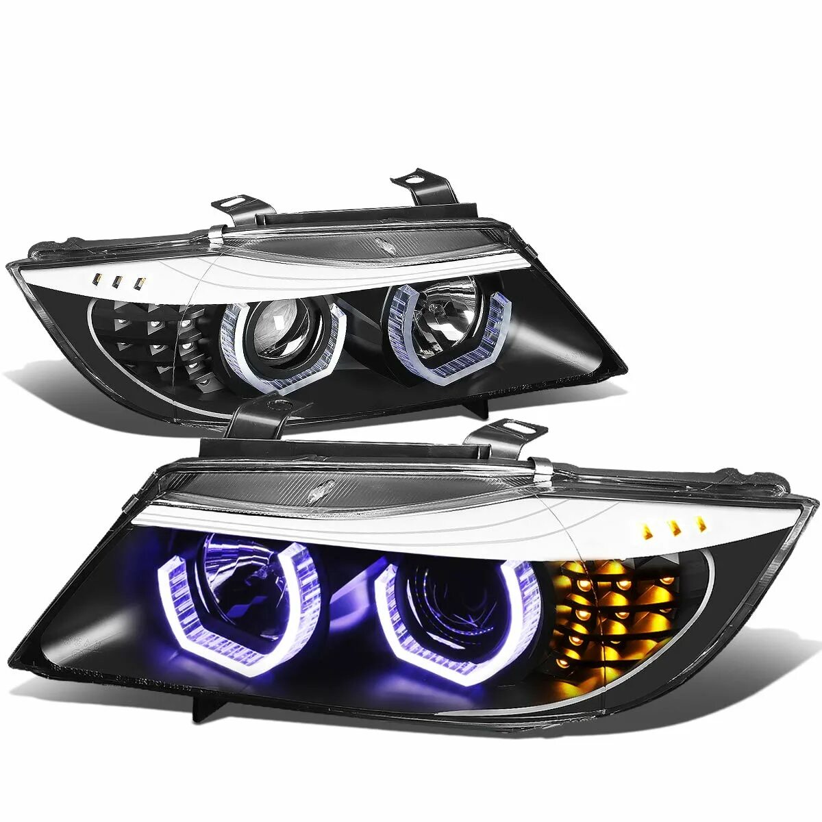 Фары для моделей. Black Headlight BMW e90. BMW e90 Headlights. Фары адаптивные Xenon BMW e91. BMW e90 Custom оптика.