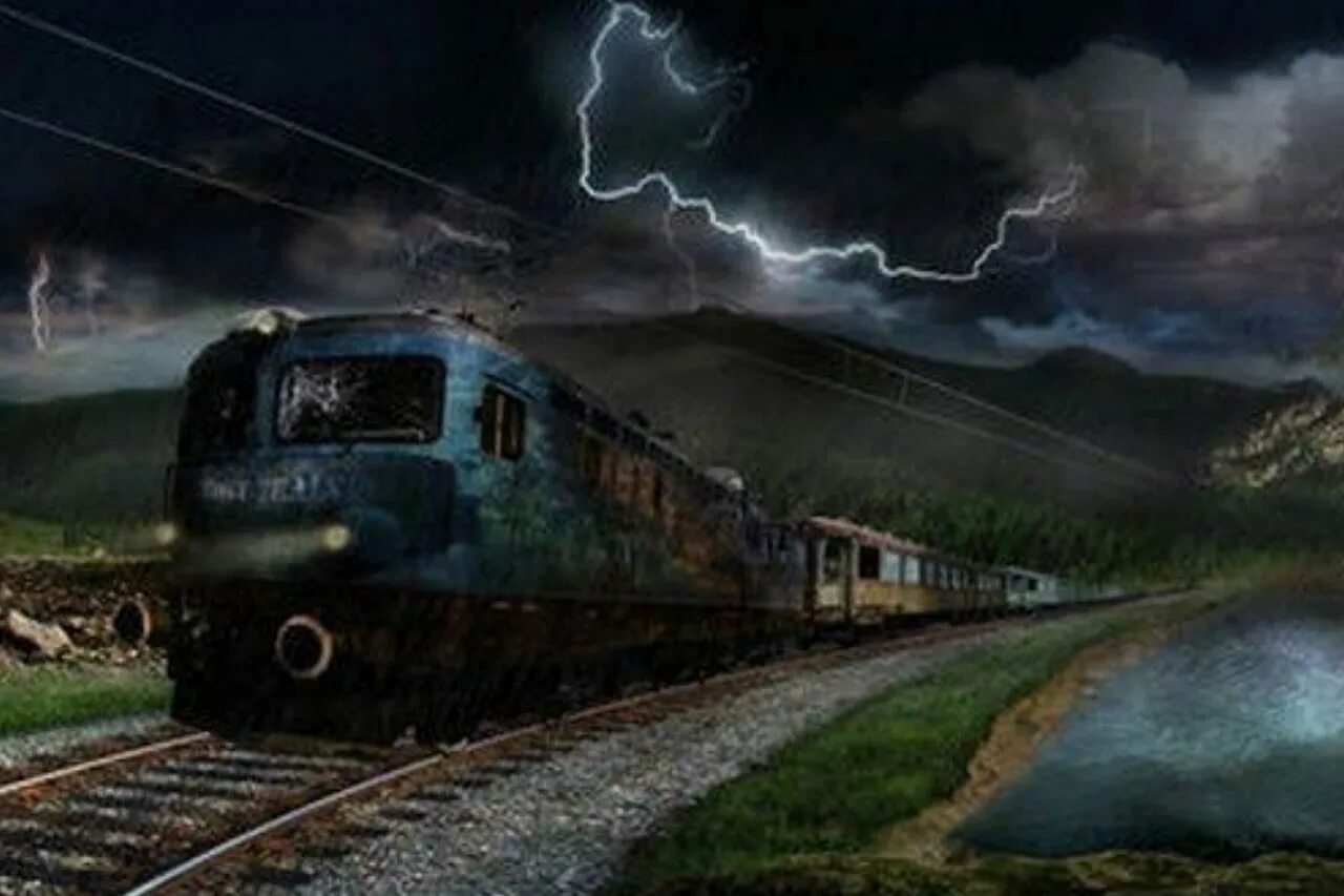Призрачный поезд сент-Луиса. Поезд-призрак Локомотив. Поезд призрак сент Луиса.