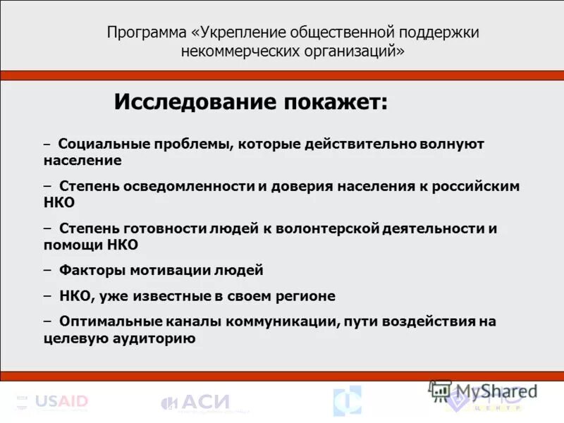 Когалым. Муниципальная программа поддержки некоммерческих организаций. Муниципальная программа поддержки некоммерческих организаций. Ч. Городские программы поддержки.