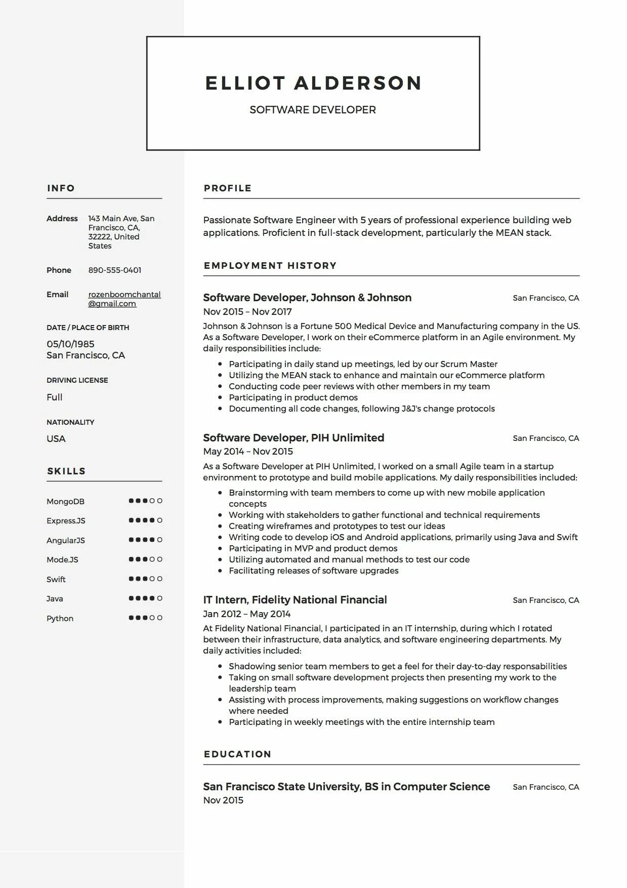 Пример резюме java. Software developer resume. резюме разработчика пример. java software developer resume. образец резюме java developer.