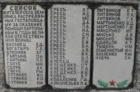 Фамилии большого села