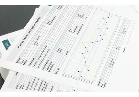 Карта внутрилабораторного контроля качества