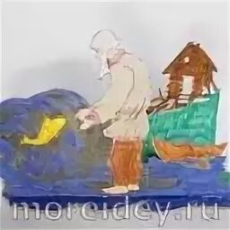 Сказки пушкина поделки в детский
