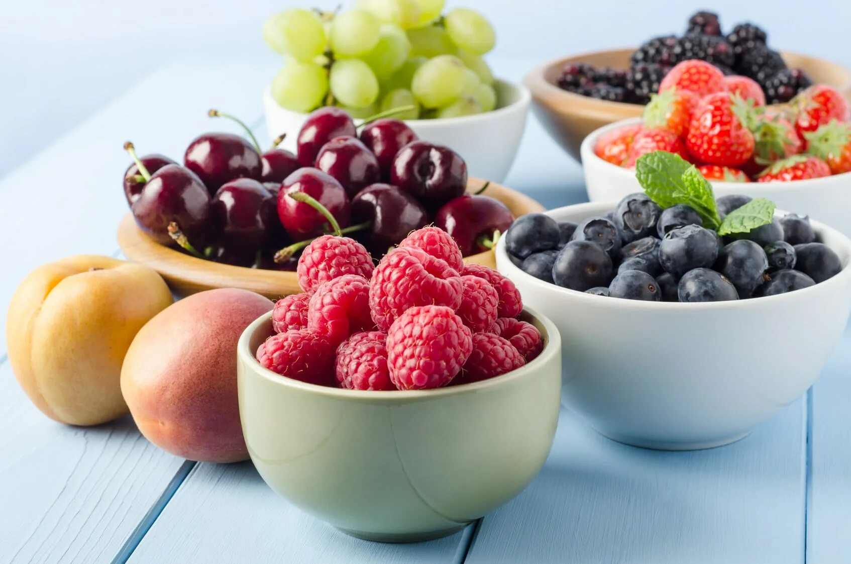 Taking fruit