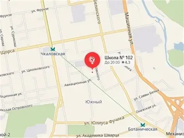 7 школа на карте