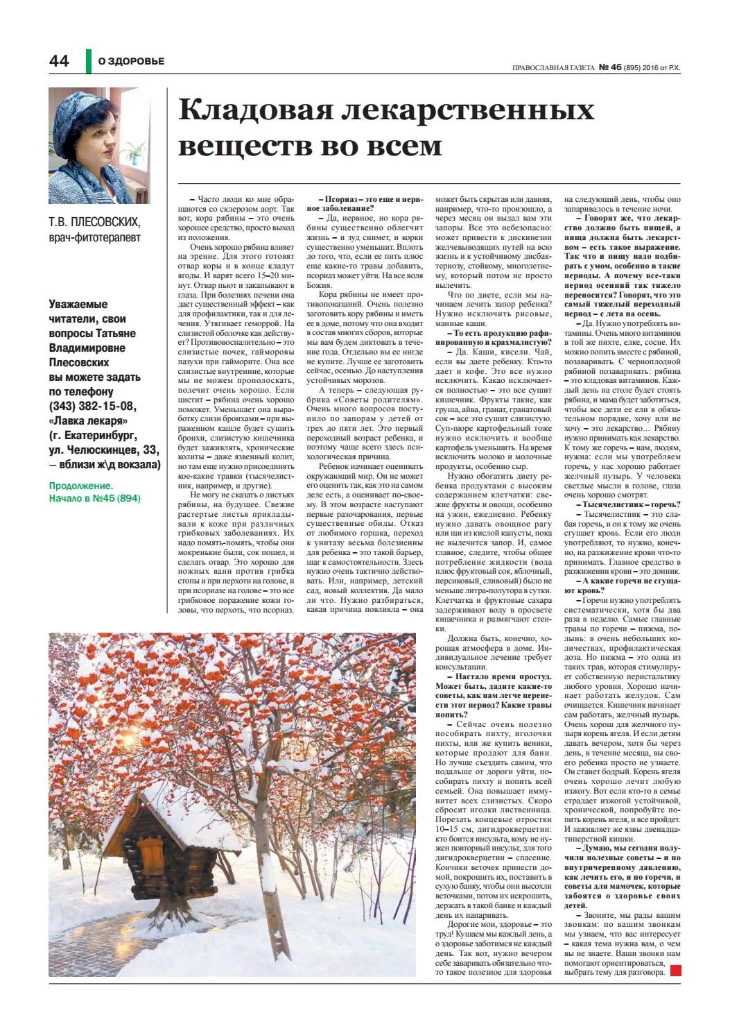 осина плесовских. в. в. осина в народной медицине. врач фитотерапевт плесовских т.