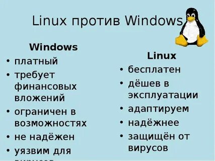 Систем windows linux и