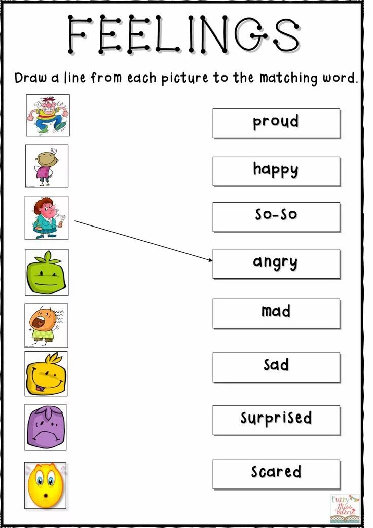 Playing feelings. Worksheets. Worksheets английский. Activity for Kids in English. Task for Kids in English.