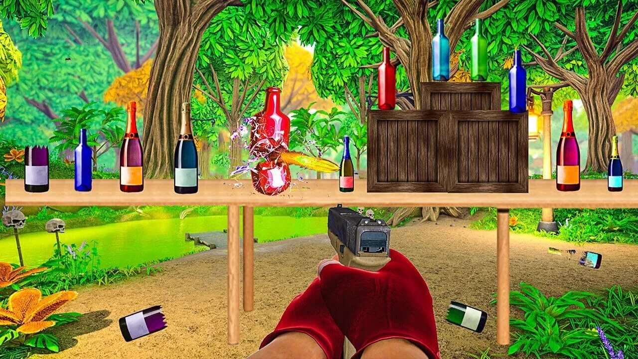 Игры без интернета. Открывание бутылки (игра. Gun (игра). Bottle игра на ПК. Действие запусти игру