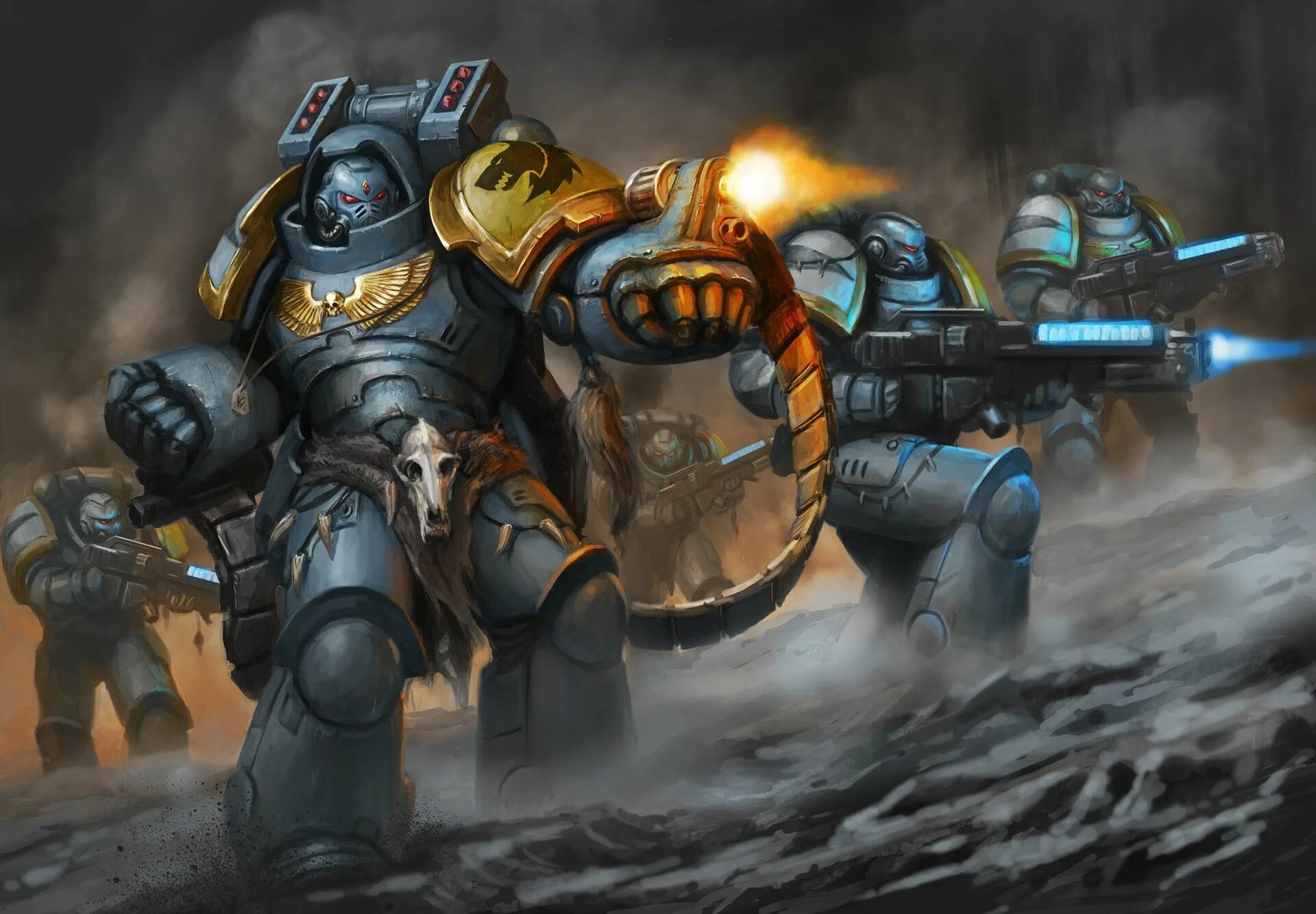 Space marine 40k. Warhammer 40000 Космодесант Примарис. Вархаммер 40000 Космодесант космические волки. Вархаммер 40000 космические волки. Вархаммер 40000 космические волки Примарис.