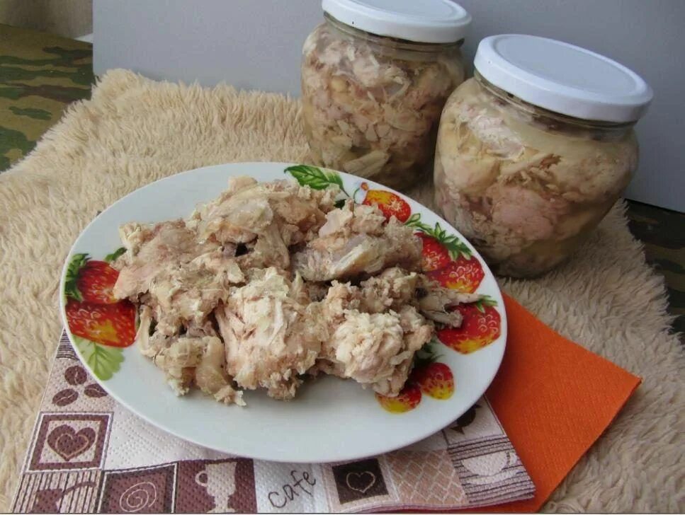 Тушенка куриная рецепт