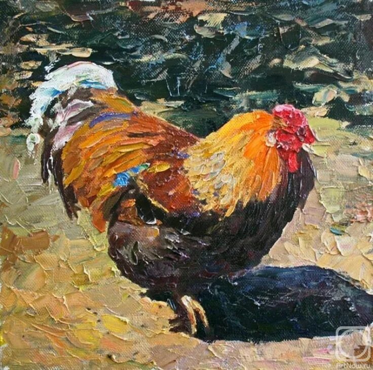 Картины с курами