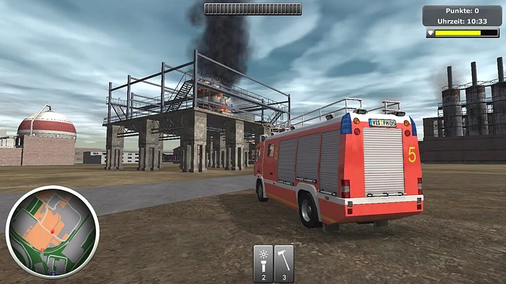 Симулятор пожарной машины. Plant Firefighter Simulator 2014. Feuerwehr 2014:. Симулятор русской пожарной машины.