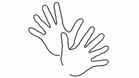 Картинки раскраски руки (55 фото)