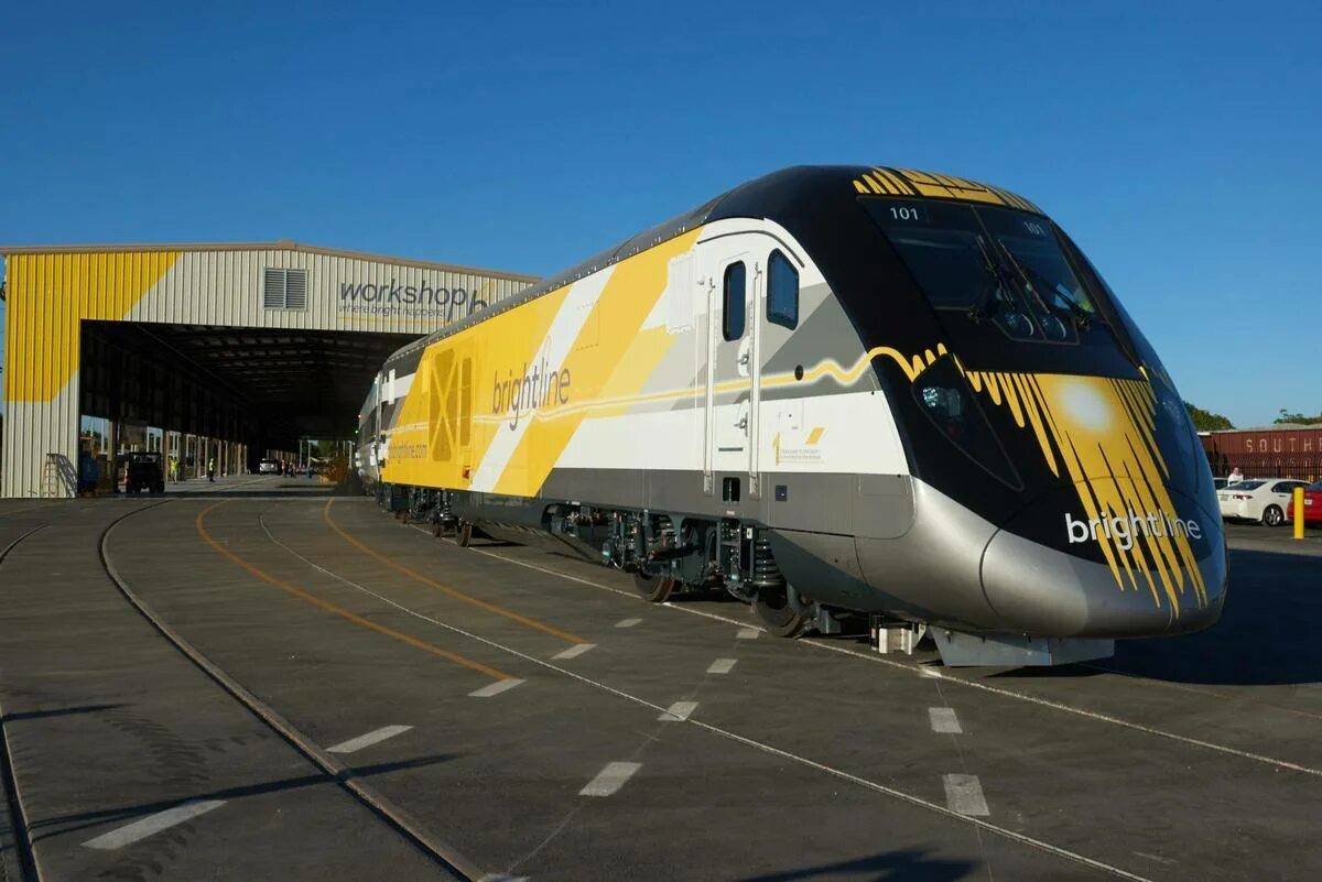 Brightline. Train Brigtline. Лас Вегас поезд. High speed rail