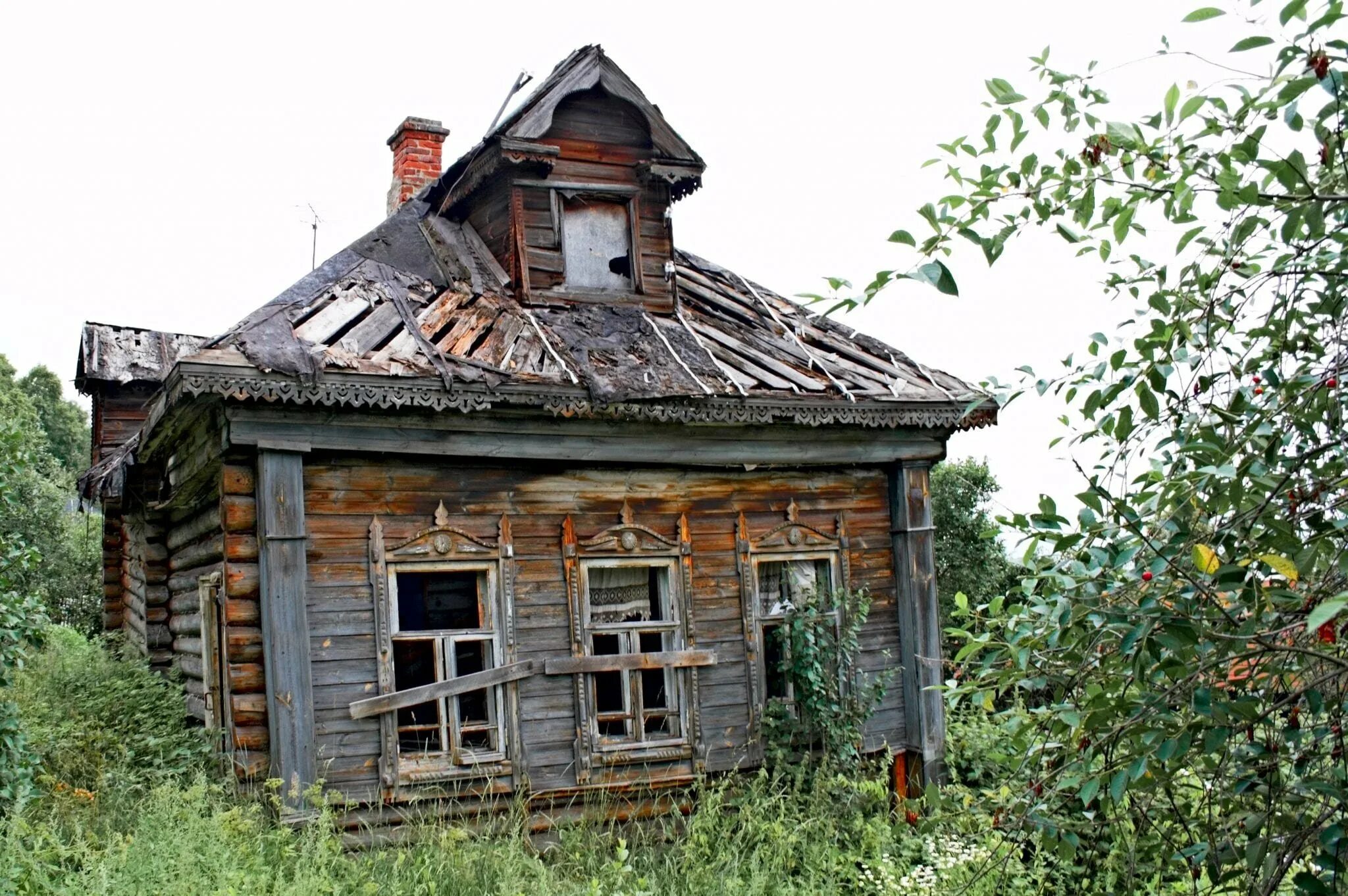 Церковь Параскевы пятницы 1805 г. деревня Ивановская. Кенозерье. Деревня Гончары Владимирской обл. Старый деревянный дом. Старинные деревянные дома. Позабытые места