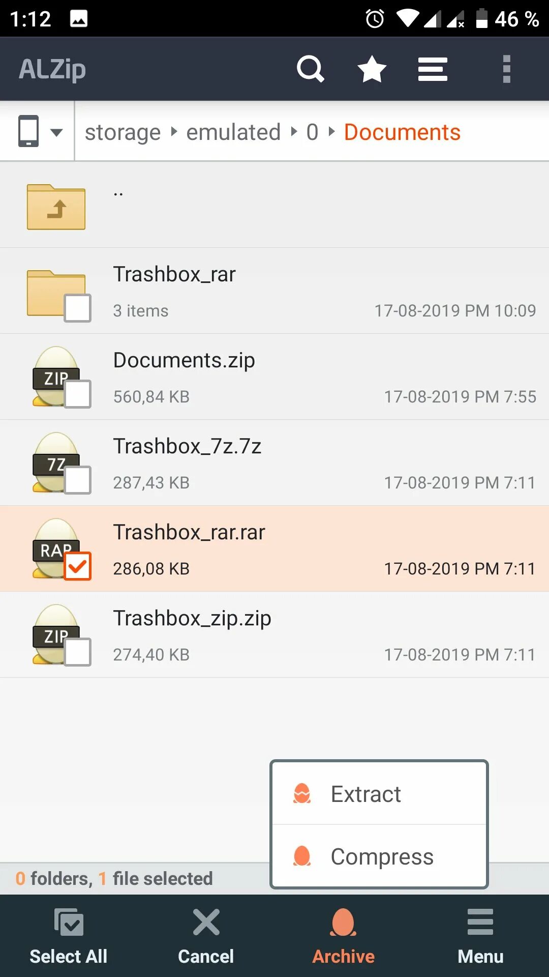 Как заархивировать файлы в zip на андроид. Tgz или zip что лучше.