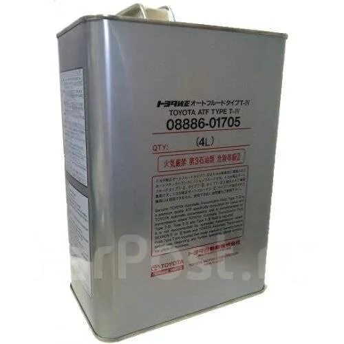 масло трансмиссионное toyota atf ws 4л. 0888601705 toyota atf type t-iv 4 л. оригинальное масло акпп тойота. 0888601705 toyota atf type t-iv 4 л. оригинальное масло акпп тойота.