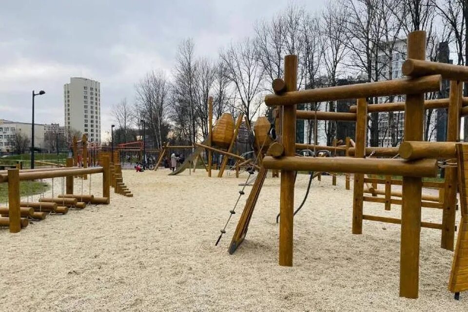 Парк охта оккервиль санкт петербург фото Отзыв о Парк "Охта-Оккервиль" (Россия, Санкт-Петербург) Преображение к лучшему!