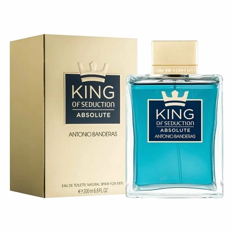 Туалетная вода Антонио Бандерас King. Антонио Бандерас туалетная вода Кинг Seduction absolute. Духи Антонио Бандерас Кинг седуктион. Антонио Бандерас Кинг 200 мл.