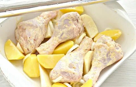 Ножки курицы в рукаве