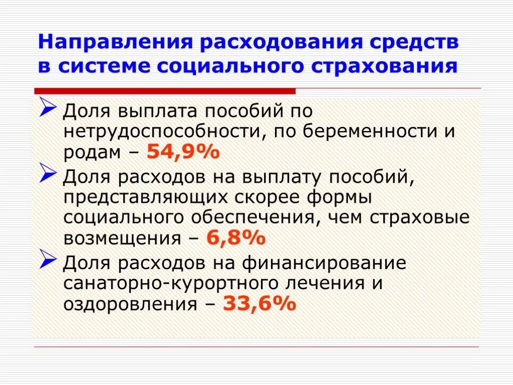 Система социального страхования. Проблемы социального страхования. Формы средств социального страхования. Направления расходования средств.