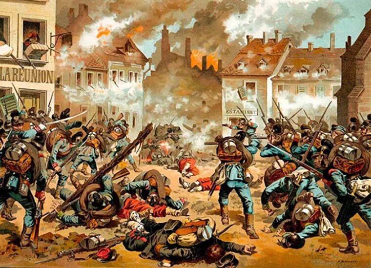 Падение второй империи во франции. Битва при седане 1870.