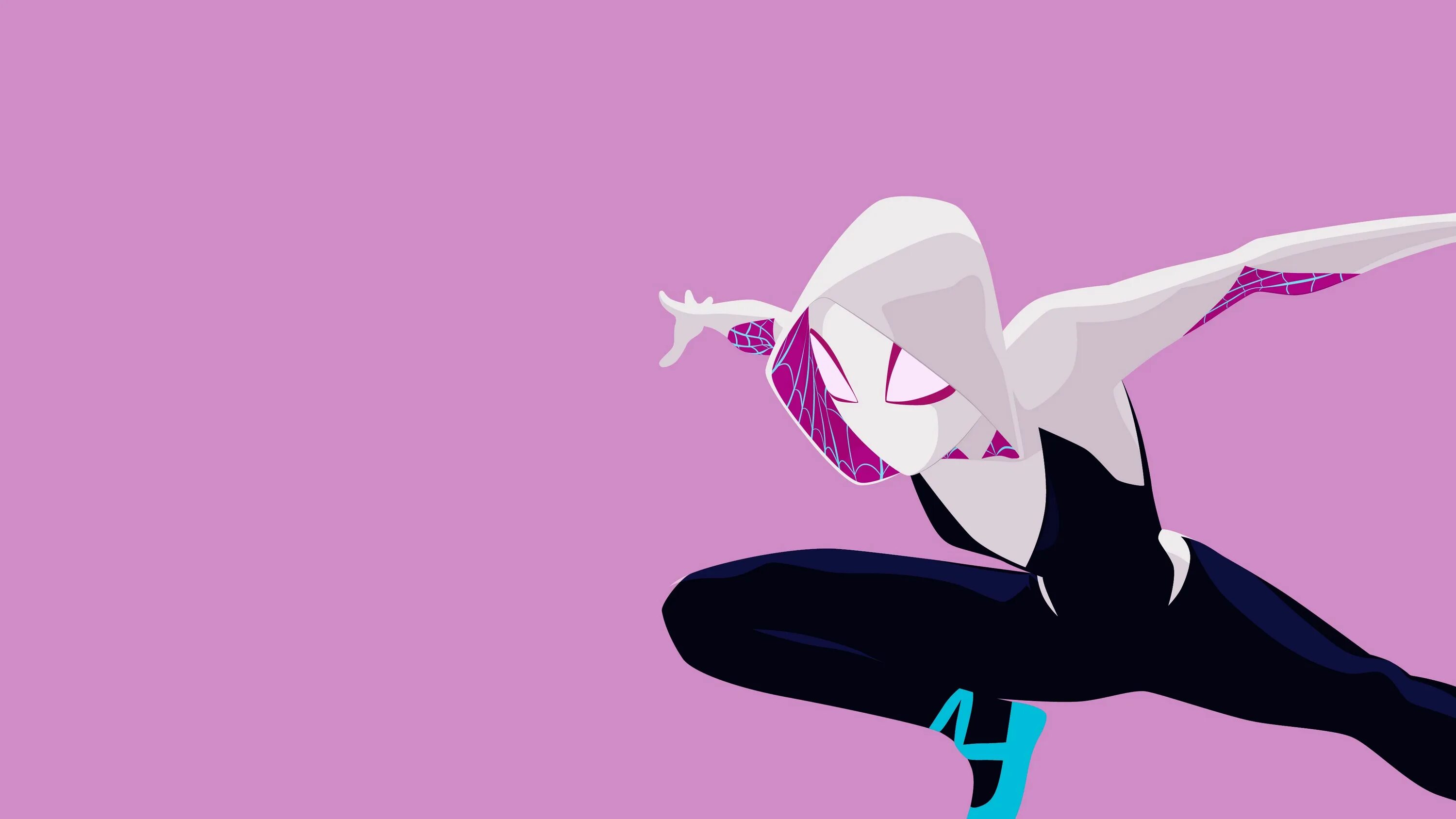Spider gwen across the spider. Гвен паук. гвен стейси паук. spider man через вселенные гвен. гвен стейси через вселенные арт.