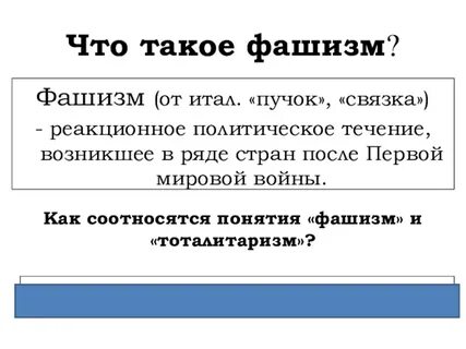 Нацизм это кратко
