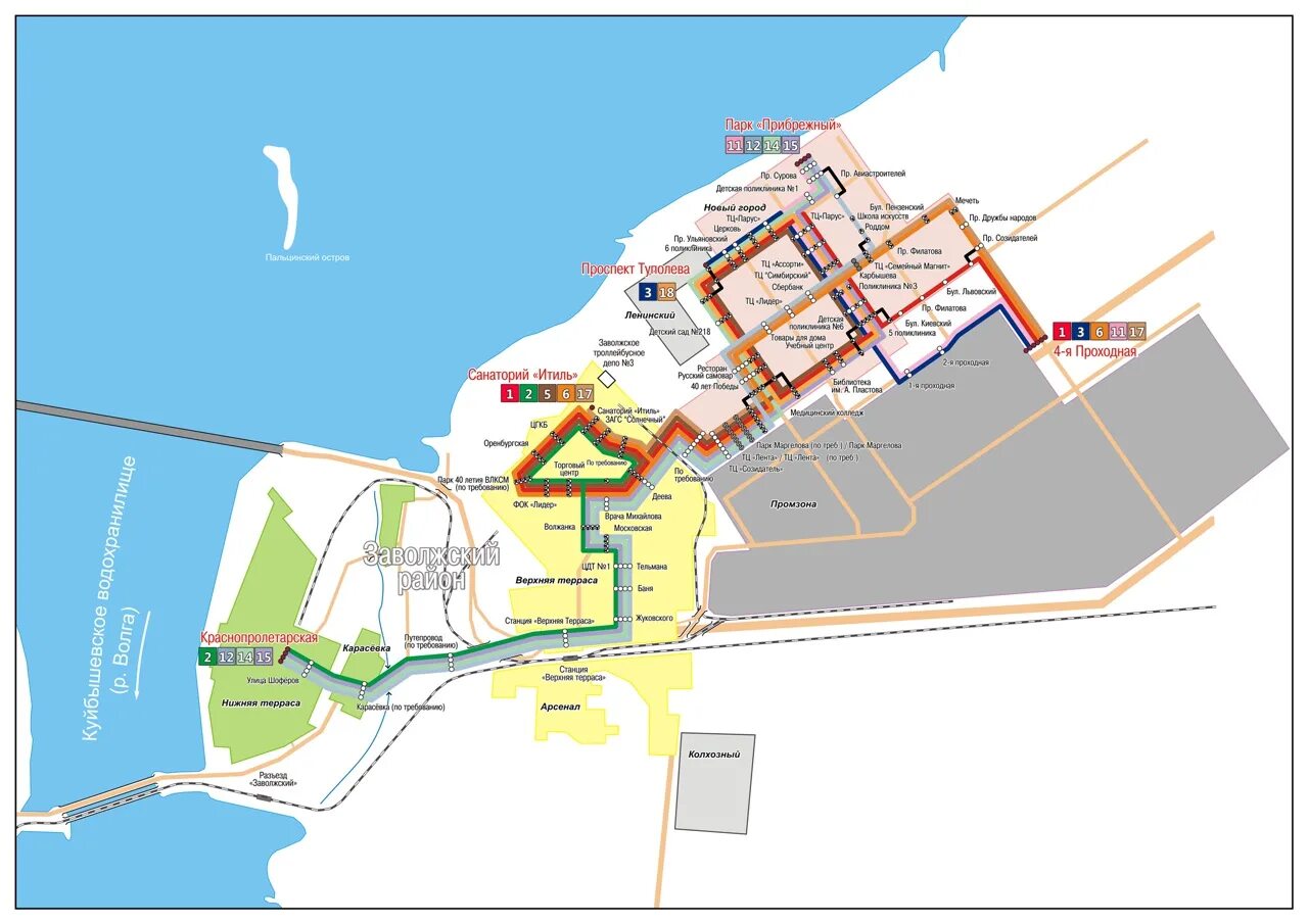 Схема движения троллейбусов в Ульяновске. Маршрут троллейбусов Ульяновск Заволжье. Схема троллейбусных маршрутов Ульяновск. Маршруты движения троллейбусов в Ульяновске.