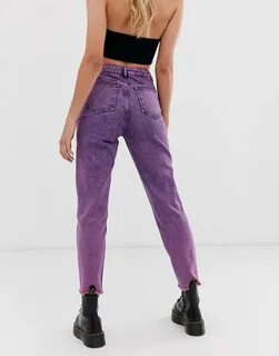 Buy mom jeans lila OFF-63