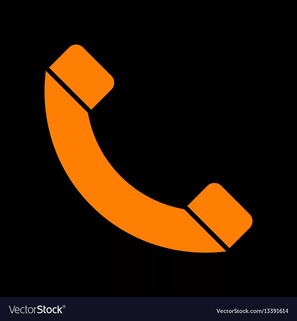 Черный телефон оранжевая. Трубка телефона. Значок трубки. Значок трубки оранжевая. Телефонная трубка на черном фоне.