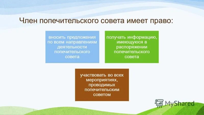 Попечитель фонда. Темы попечительского совета. Попечительские советы в учреждениях образования.