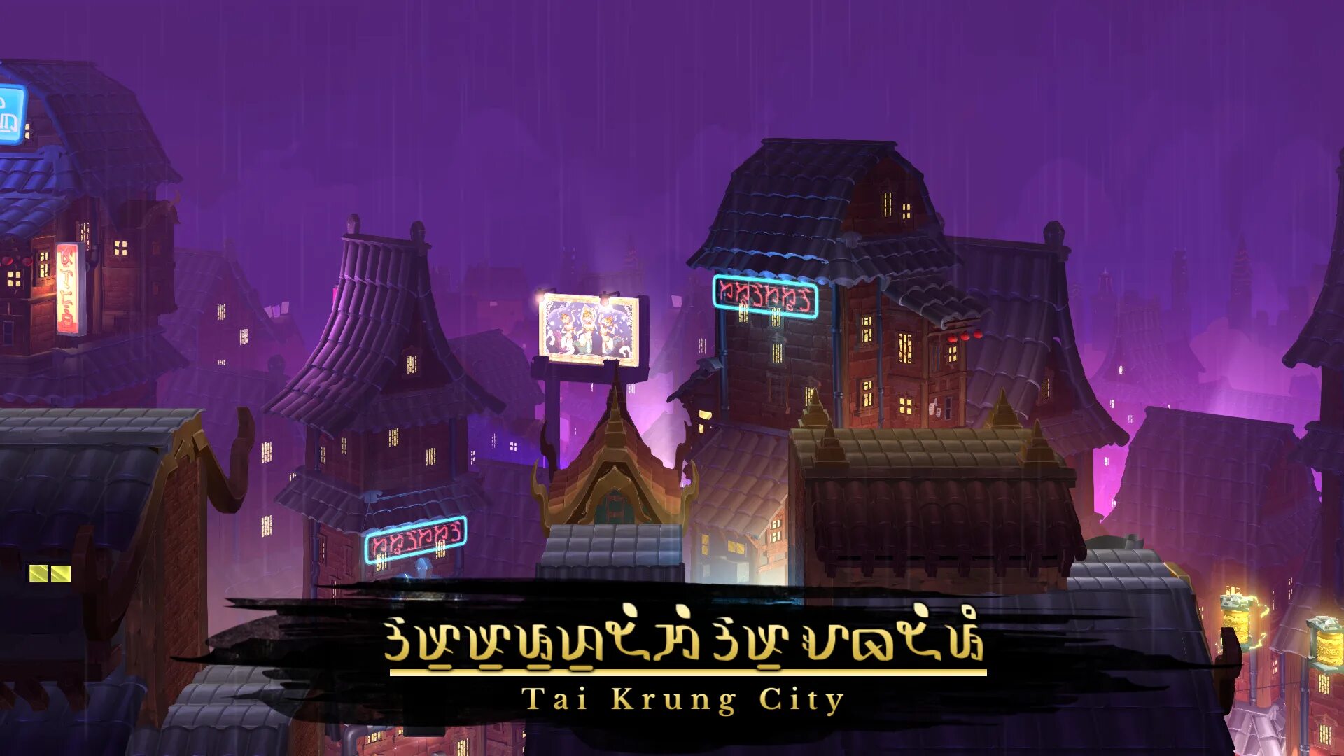 Indivisible tai Krung City. Indivisible game Heruka form.