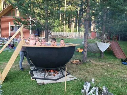 Банный чан с подогревом своими руками